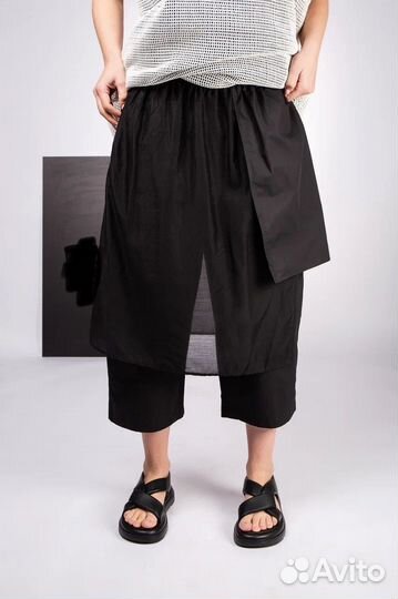 Брюки кюлоты в японском стиле