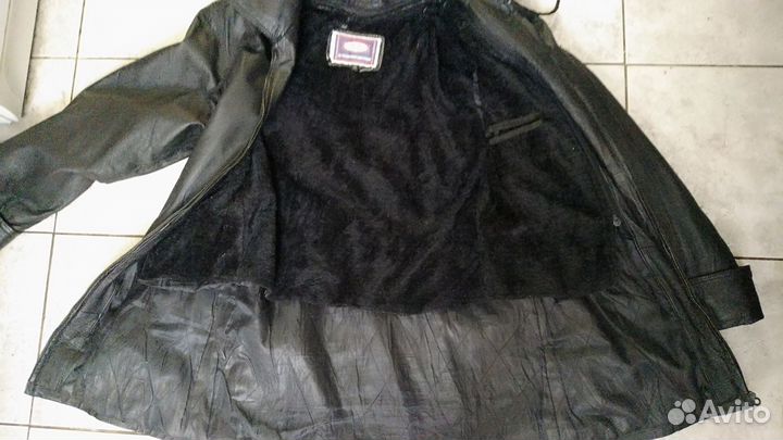 Куртка кожаная женская 44 46 натуральная