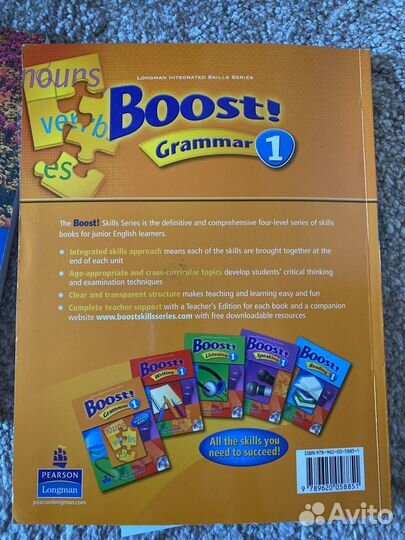 Grammar boost 1 by Pearson