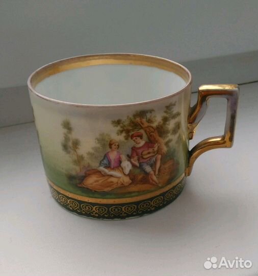 Кружка чайная. Венский фарфор. 19в AL