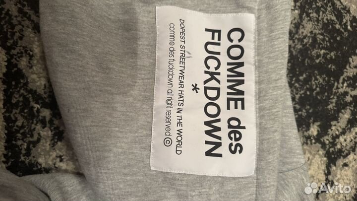 Зип худи comme des fuckdown