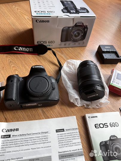 Зеркальный фотоаппарат canon eos 60d