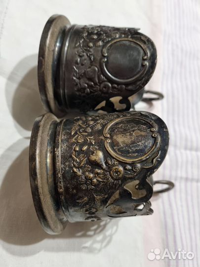 Подстаканники Мельхиоровый СССР