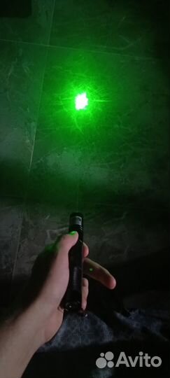 Лазерная указка зеленый луч 303
