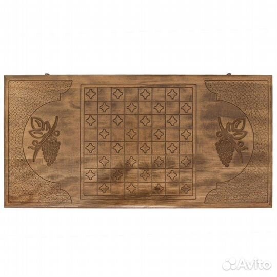 Нарды и шашки резные Рассвет в Армении 62 х 64 см бук Армения 62644