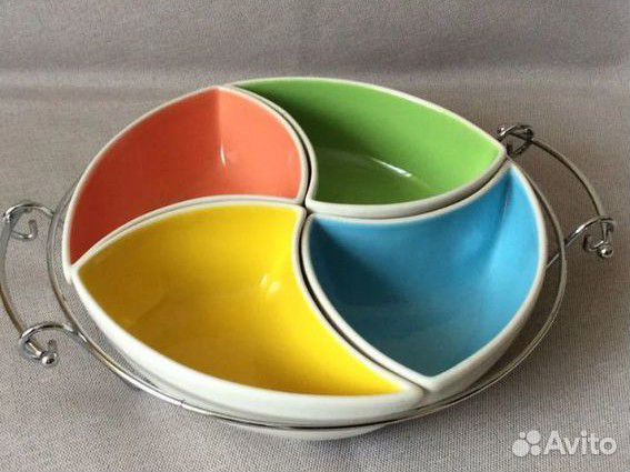 Менажница тарелки салатница посуда