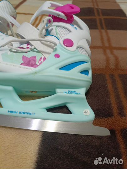 Коньки nordway детские раздвижные