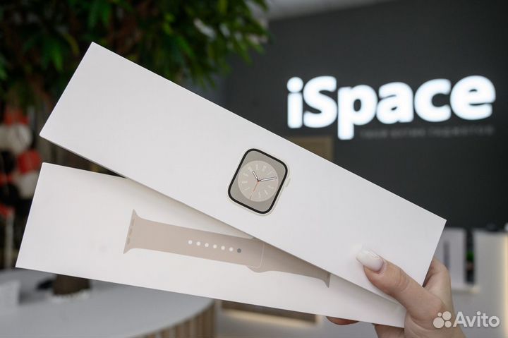 Часы Apple Watch Series 8 white 41mm