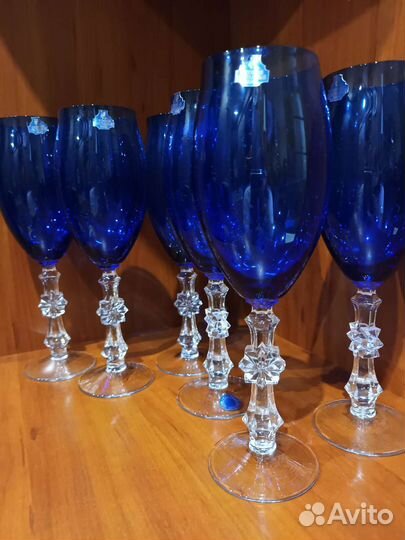 Фужеры хрустальные