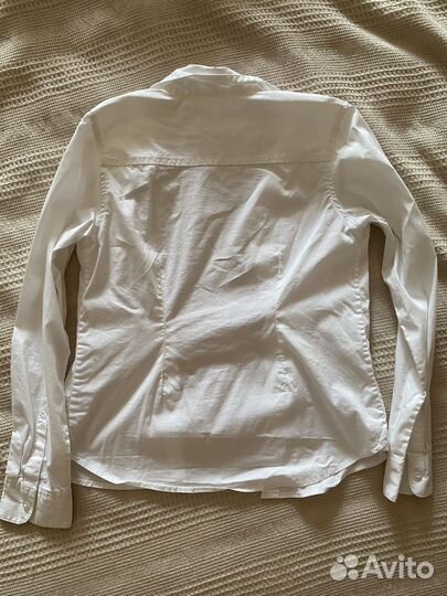 Белая рубашка H&M 134 р-р