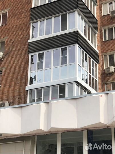 Балкон панарамный пвх