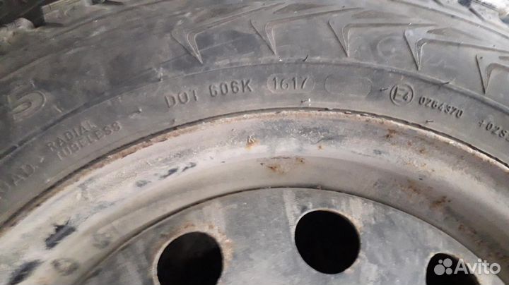 185/65 R15 Nokian Tyres Nordman 5 Зима Штампованны