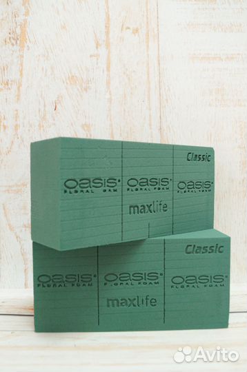 Пена флористическая губка пиафлор Оазис Oasis