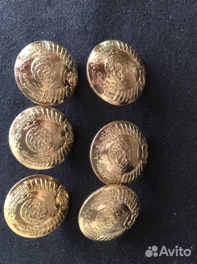Пуговицы ссср,новые