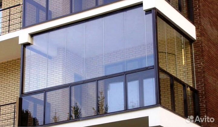 Панорамные окна французские