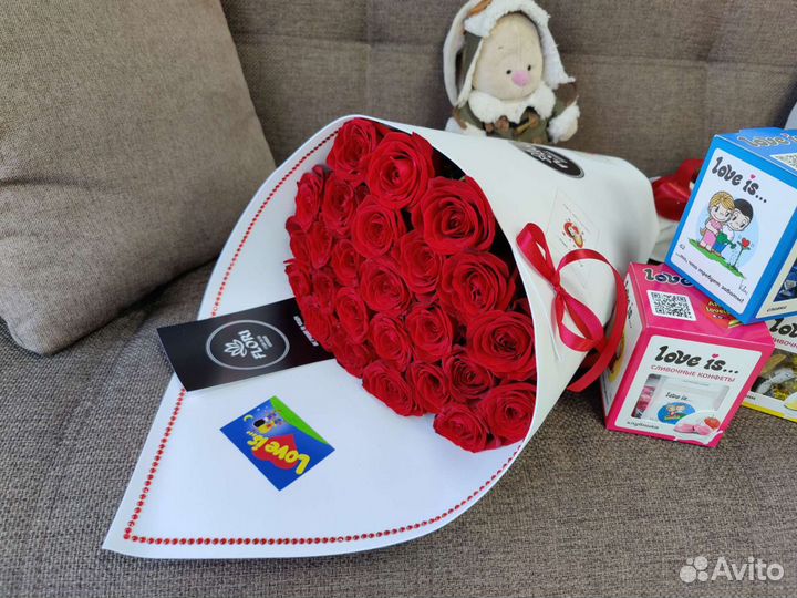 Красивые букеты из роз