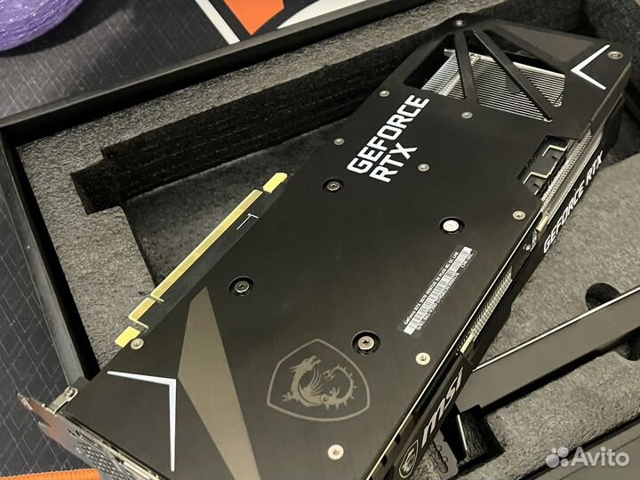 Видеокарта MSI Ventus 3X RTX 3070 8GB gddr6 Новая