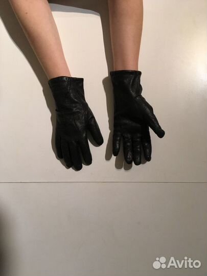 Перчатки часть 4/10: перчатки чёрная кожа 1