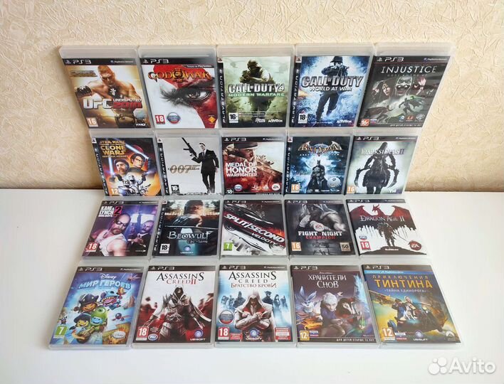 Лицензионные диски Sony Playstation 3