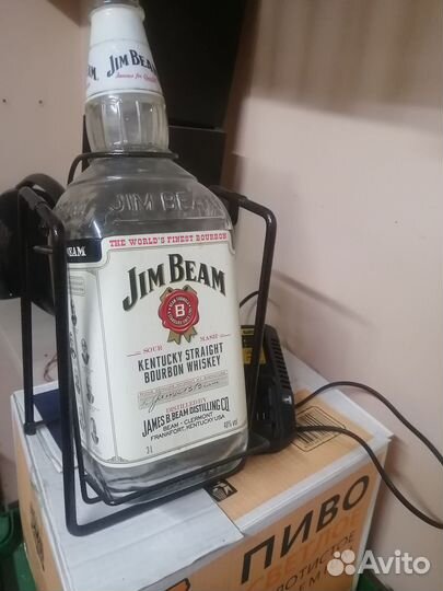 Бутылка из под виски