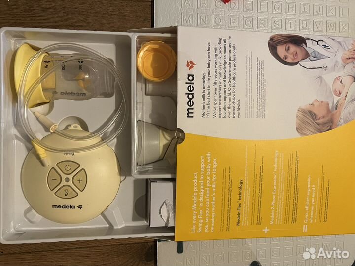 Молокоотсос medela электрический