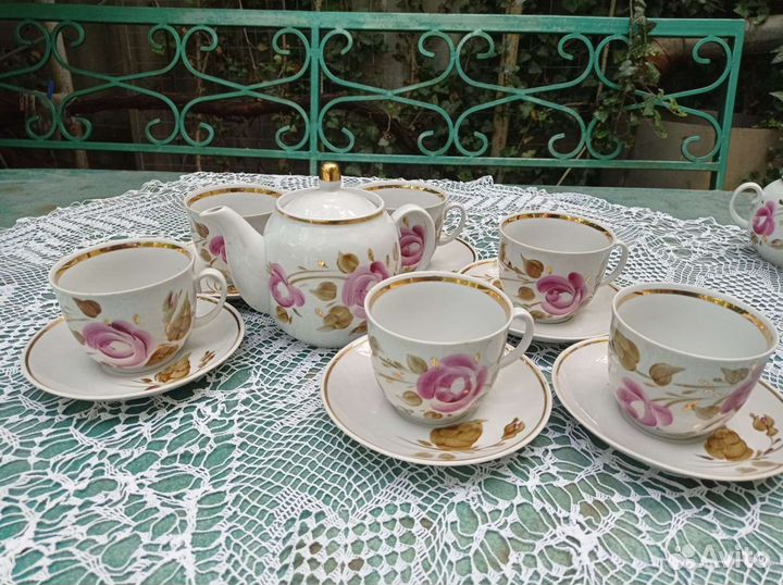 Сервиз чайный Агашки Барановка/ссср/попредметно