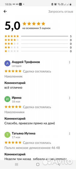 Наколенник, бандаж для колена, 2 шт, новые