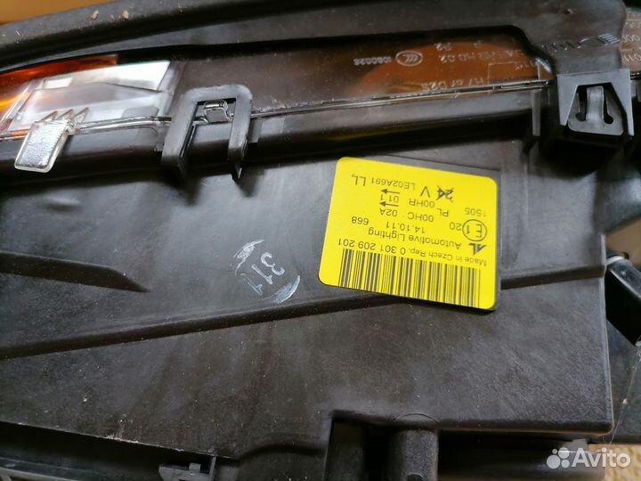 Фара передняя бмв 3 е46 купе кабрио рест новая