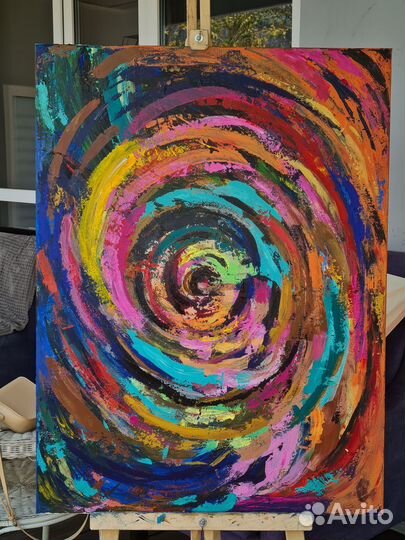 Картина абстракция 