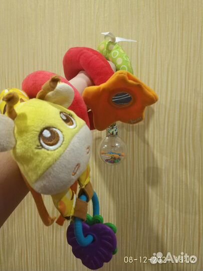 Игрушка на коляску Жираф