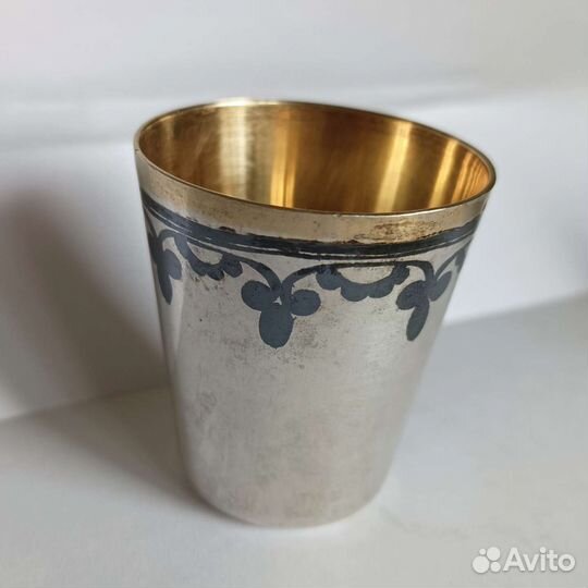 Серебряные стопки, 875 проба, гтх, СССР, 1967г