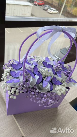 Букет из бабочек