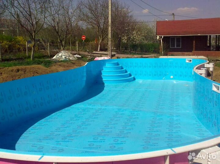 Пластиковый бассейн