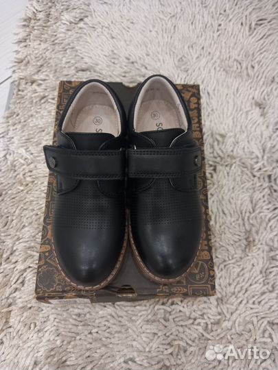 Туфли для мальчика новые 30