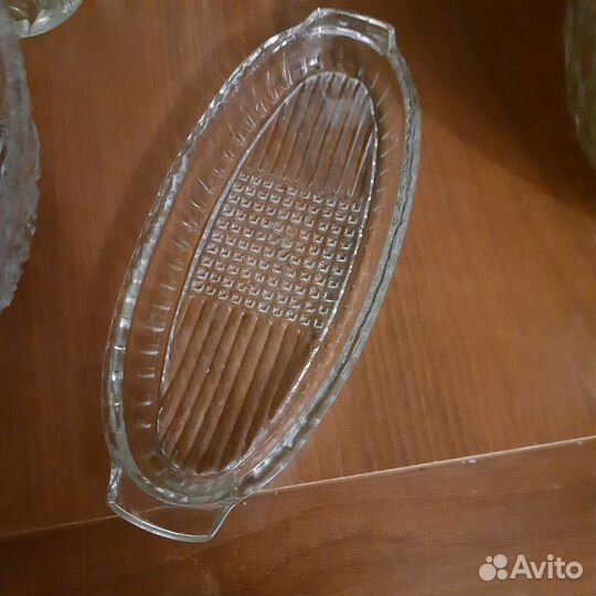 Ваза для фруктов на ножке СССР