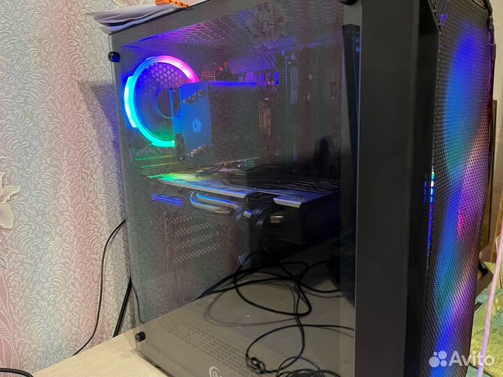 Игровой пк + переферия + игровое кресло