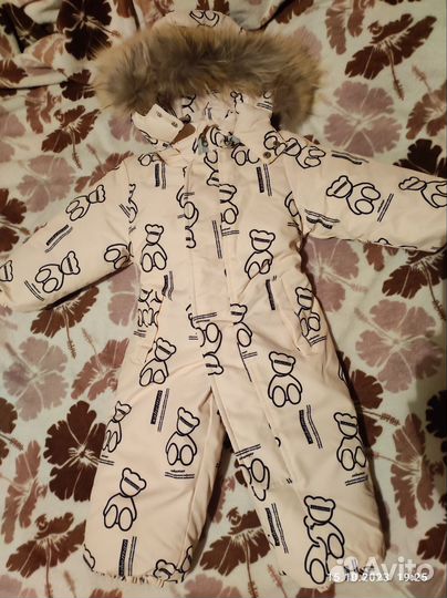 Зимний комбинезон для девочки