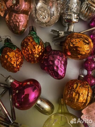 Елочные игрушки СССР одним лотом