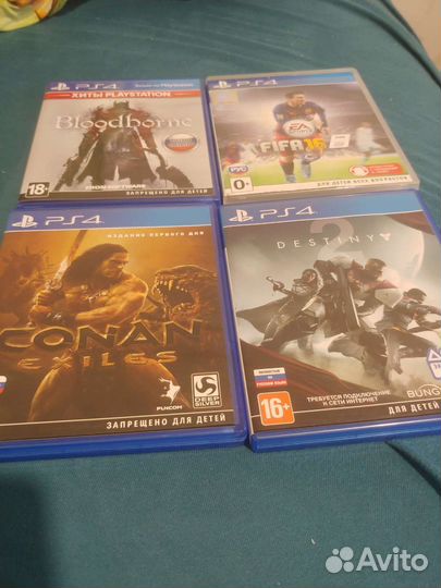 Sony PS4 Fat с играми