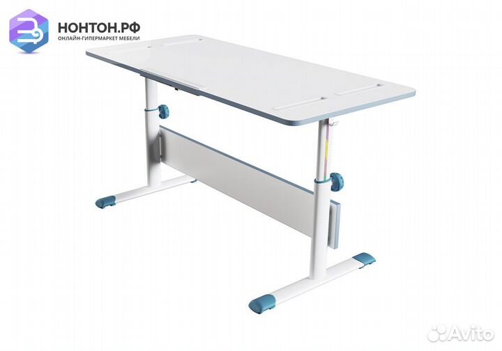 Парта-трансформер Polini kids City белый / синий