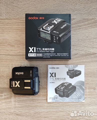 Godox X1T-N синхронизатор для вспышки купить в Москве | Электроника | Авито