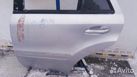 Дверь задняя левая mercedes benz M-class W164 (1BS
