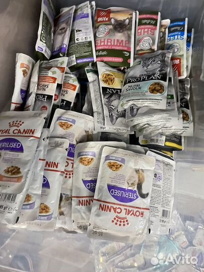 Корма для животных и наполнители