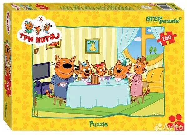 Новый пазл Три кота 160 деталей