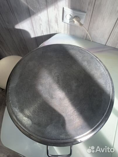 Кастрюля из нержавейки 20 литров бу