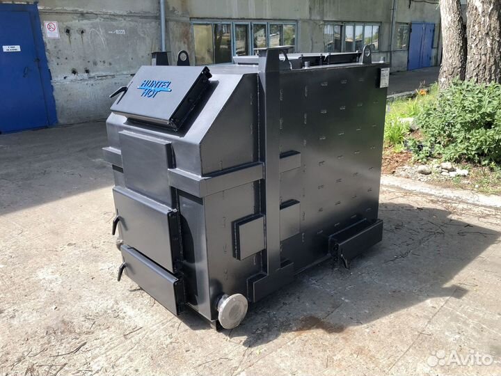 Твердотопливный котёл длительного горения