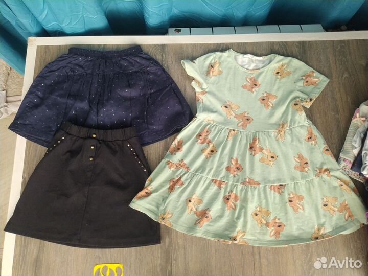 Пакет одежды на девочку 116 122