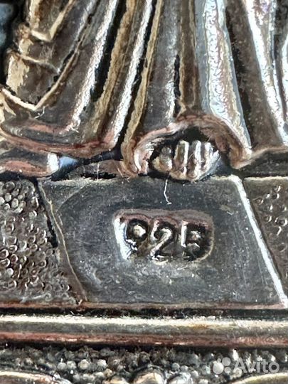 Икона серебро Clarte Греция