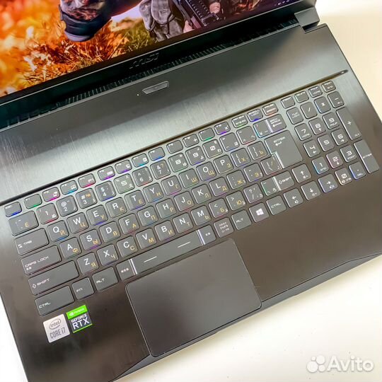 Игровой ноутбук MSI i7/RTX3060/17,3/144Hz
