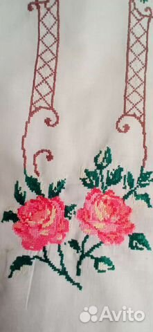Салфетки на стол вышивка